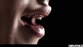 Cum Slut Alice Zaffyre Gets Her Pussy Pumped - Extreme Cumflation With Sexy 18 Years Old Teen