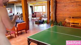 Christmas Special!! Stripping Naked Ping Pong With Cousin