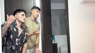 My Girlfriend Gets Ass Fucked and Double Penetrated by My Friends. Mells Blanco