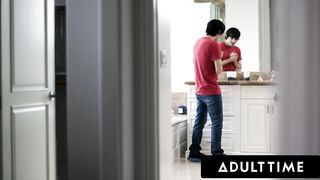 ADULT TIME - Stepsis Eliza Ibarra Accidentally Fucks Her Stepbro After Putting On The Wrong Glasses!