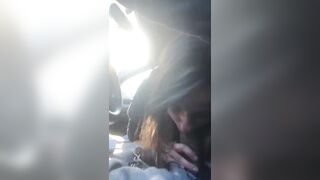 My cute lesbian friend sucks the fuck out of my cock