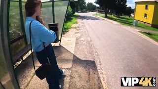 VIP4K. Babe showed her pierced natural tits and then it happened...