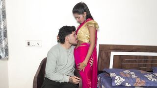 Sister-in-law offered sex to brother-in-law brother-in-law also became happy and had sex with sister-in-law when his brother was not at home