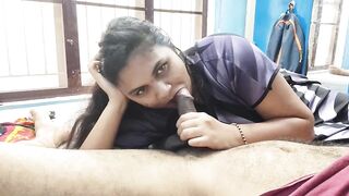 Step mom doing blow job to step son, Step mom hot blow job with step son