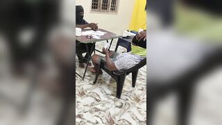 Husband and Friend Blindfolded Tricked and Fucked Wife