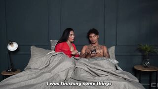 Big-assed stepmother seeks in her stepson the companionship her husband never gives her