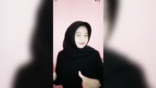 Nana Jilbab Cantik Nekat Bugil Menit 13 Pulen Susunya