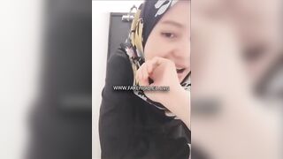 Hijaber Cantik VCS Colmek Di Toilet Umum