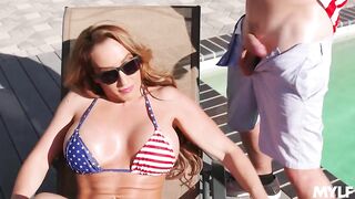 Richelle Ryan Stepmom Independence Day Celebration