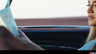 Beauty caught cheating and got two cocks at once ????