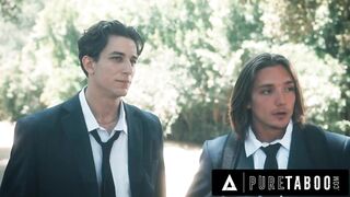 PURE TABOO Virgin Lexi Lore DP'd & DOUBLE CREAMPIED By Hung Stepbrothers To Please Ouija Board Demon