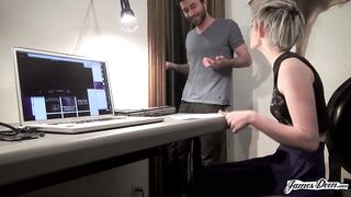 Diana Colton, Has Sex On Camera For The First Time - James Deen