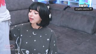 Hot Alt Girl Made me Cheat and Creampie Her for Halloween Ritual