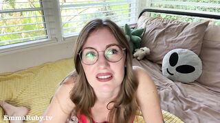 ASMR * Do you think I have a nice pussy, step bro? * Emma Ruby