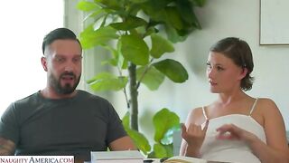 All natural Ahanu Reed wants her friend's brother's stiff cock