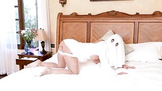 The Only Way to Help Your Stepmom's Ghost Cross Over Is to Make Her Cum!