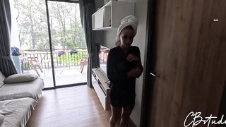 Stepmom was shocked by size of stepson's cock ,but it was too late to refuse anal sex